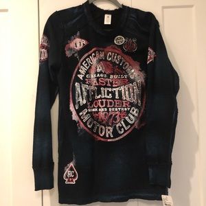 Affliction Men’s Long Sleeve tee